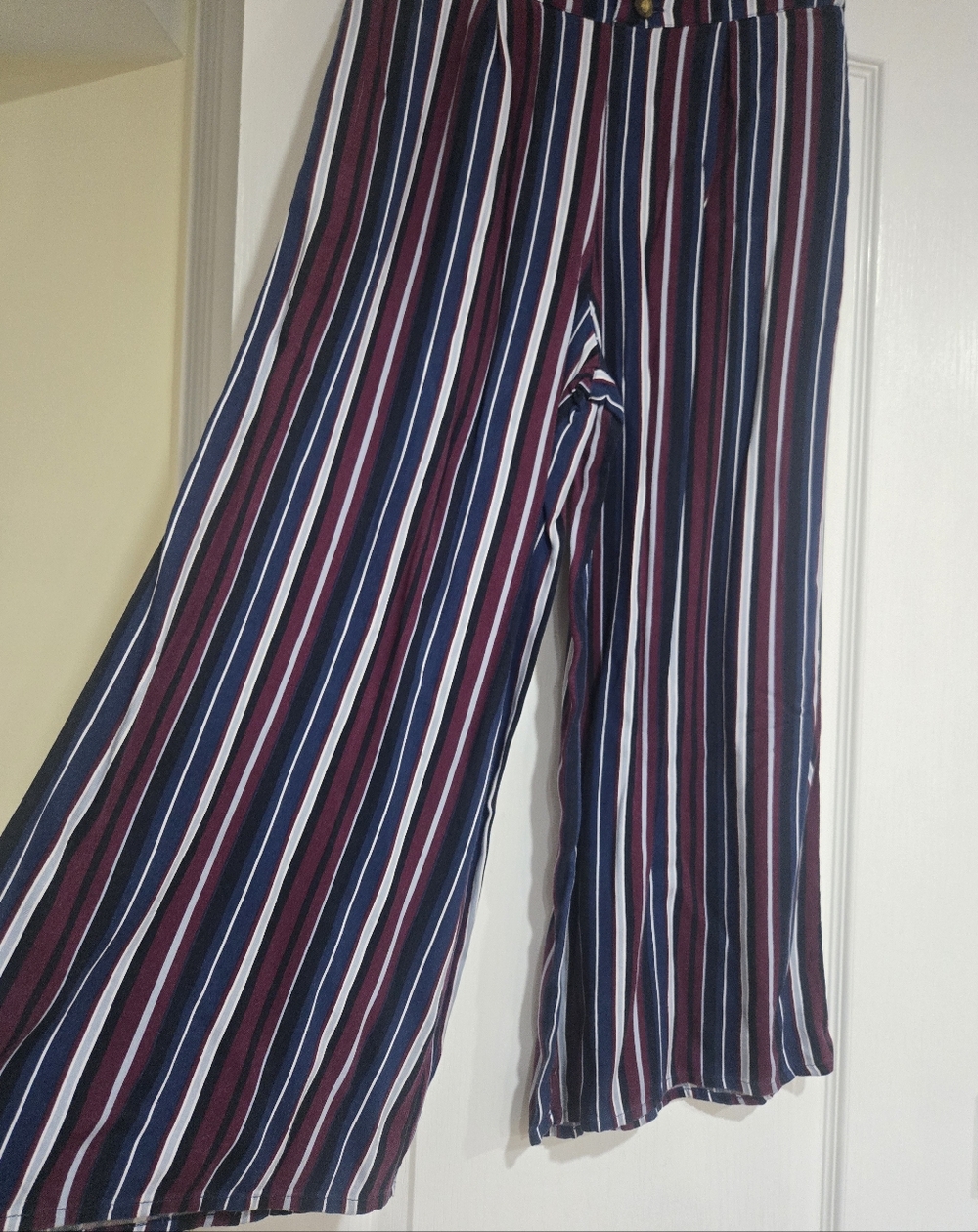 Hollister Vertical Stripe Wide Leg Pants
